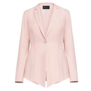 BCBG MaxAzria Blush Pink Assymetrical Blazer + Pants (Suit) *EX CON*